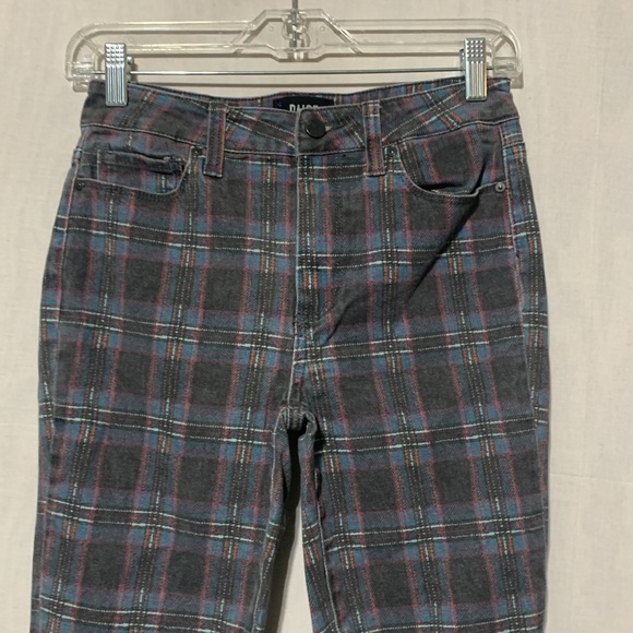 Paige Hoxton Ankle Plaid Jeans - Picture 6 of 11